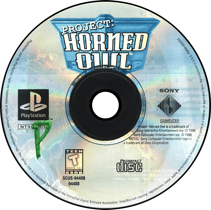 Project Horned Owl media 5 for Playstation